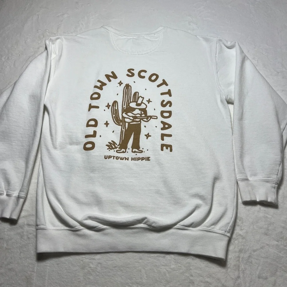 Old Town Cowboy Crewneck Sweatshirt - Picture 6 of 10